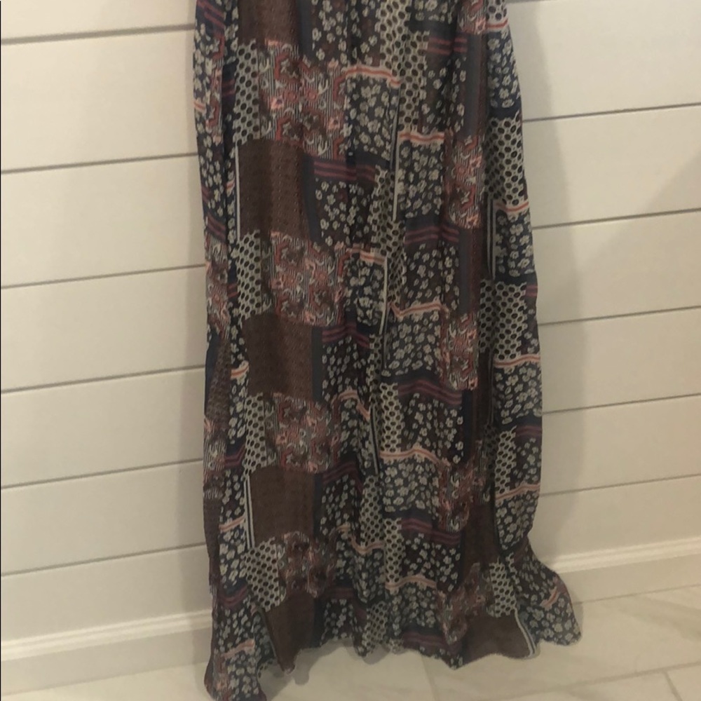 Italian patchwork ankle length skirt. Worn once
